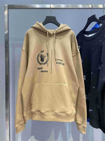 sweater version grain balencigas b world hoodie fleece hat shirt made of pure cotton with excellent texture dyeing. fashionable couple', Black
sweater version grain balencigas b world hoodie fleece hat shirt made of pure cotton with excellent texture dyeing. fashionable couple', Black