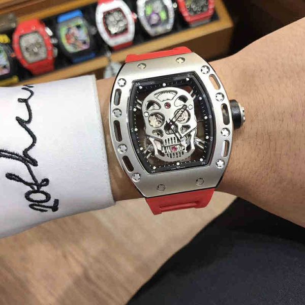 luxury richarmille watches mechanical watch swiss movement watchs for watchses skull barrel rm052 watchs mens hollow calendar sports square, Slivery;black
luxury richarmille watches mechanical watch swiss movement watchs for watchses skull barrel rm052 watchs mens hollow calendar sports square, Slivery;black