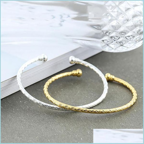 bangle bangle sier color thai simple wave pattern couple bracelets bangles for men and womengle drop delivery jewelry dh0mp, Black
bangle bangle sier color thai simple wave pattern couple bracelets bangles for men and womengle drop delivery jewelry dh0mp, Black