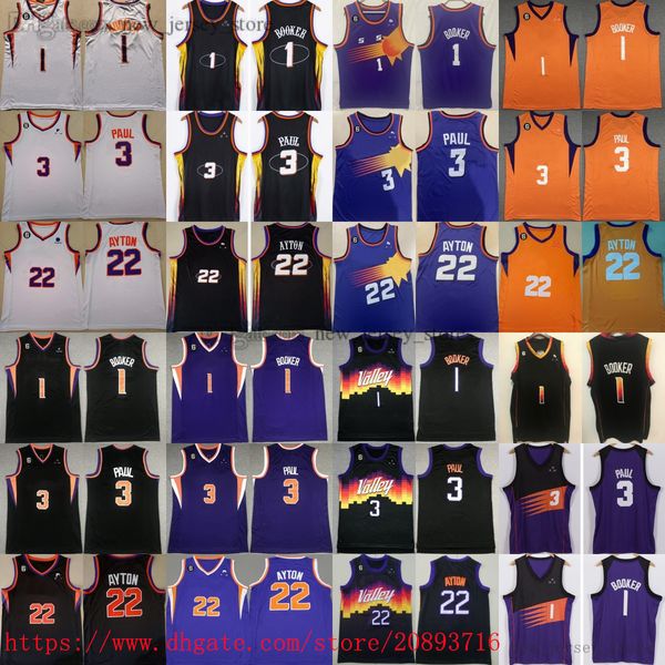 2022-23 new season basketball jersey 6 patch devin 1 booker chris 3 paul deandre 22 ayton jersey black orange white purple, Black;red
2022-23 new season basketball jersey 6 patch devin 1 booker chris 3 paul deandre 22 ayton jersey black orange white purple, Black;red
