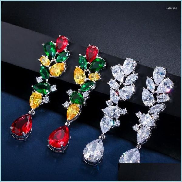 dangle chandelier dangle earrings cwwzircons designer mticolor cubic zirconia leaf flower water drop long ladies fashion wedding p dhec3, Silver
dangle chandelier dangle earrings cwwzircons designer mticolor cubic zirconia leaf flower water drop long ladies fashion wedding p dhec3, Silver
