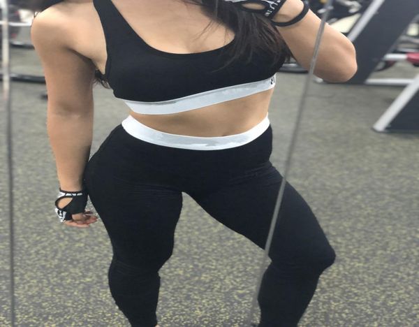 in stock fashion gbckt womens yoga tracksuit exercise fitness sportwear girls running outfits bralong pant slim clothing1623920, White;red
in stock fashion gbckt womens yoga tracksuit exercise fitness sportwear girls running outfits bralong pant slim clothing1623920, White;red