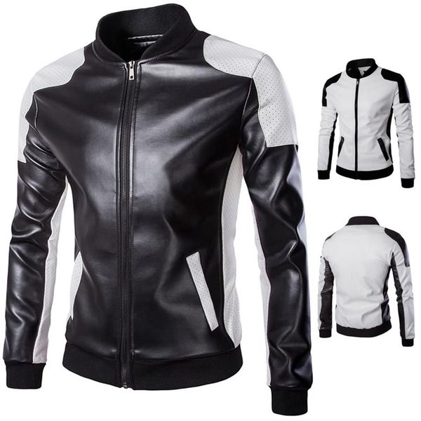 leather jackets men jacket male outwear men's coats spring & autumn brand pu jacket de couro coat plus size319g, Black;brown
leather jackets men jacket male outwear men's coats spring & autumn brand pu jacket de couro coat plus size319g, Black;brown