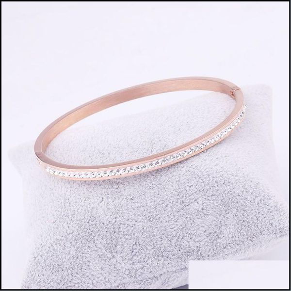 bangle bangle sale 3 colors fashion jewelry titanium steel charm bracelet crystals from s for women wedding drop delivery bracelets dhcrv, Black
bangle bangle sale 3 colors fashion jewelry titanium steel charm bracelet crystals from s for women wedding drop delivery bracelets dhcrv, Black