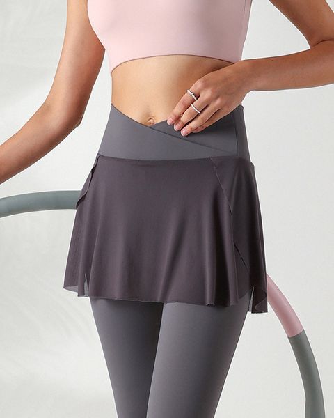 lu yoga pant women leggings skrit fake two piece set sweatpants high waist pocket gym workout sport pants training woman legging gry athleti
lu yoga pant women leggings skrit fake two piece set sweatpants high waist pocket gym workout sport pants training woman legging gry athleti