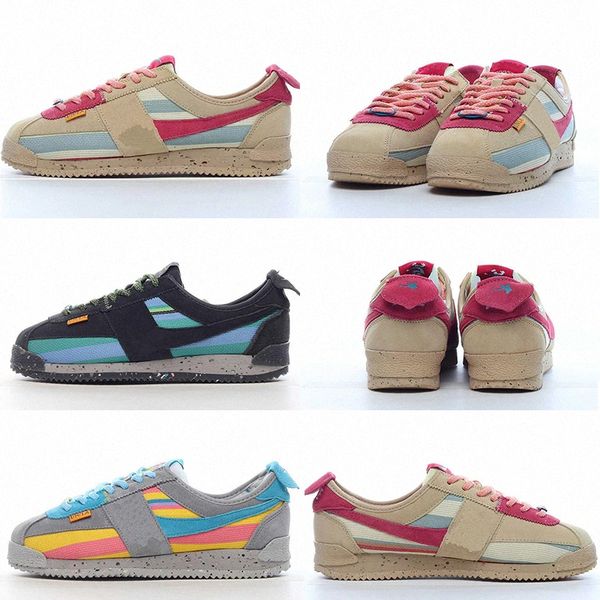 classic cortez basic sl union designer casual shoes for men womens off noir triple rainbow university blue red forrest gump nylon light bone, Black
classic cortez basic sl union designer casual shoes for men womens off noir triple rainbow university blue red forrest gump nylon light bone, Black