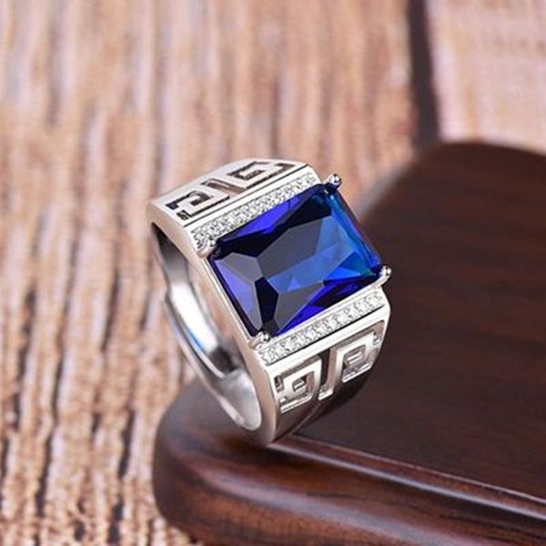 dominant sapphire imitation diamond ring girl mo sangshi ruby screw pattern mens rings classic men titanium steel designer for women luxury, Silver
dominant sapphire imitation diamond ring girl mo sangshi ruby screw pattern mens rings classic men titanium steel designer for women luxury, Silver