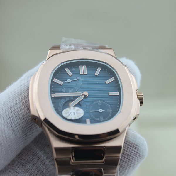 fashion business watch automatic casual watch gold strap blue stainless steel men's mechanical wristwatch, Slivery;brown
fashion business watch automatic casual watch gold strap blue stainless steel men's mechanical wristwatch, Slivery;brown