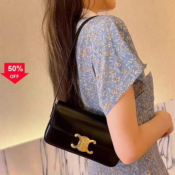 high-end designer bags new triomphe armpit bag in spring and summer