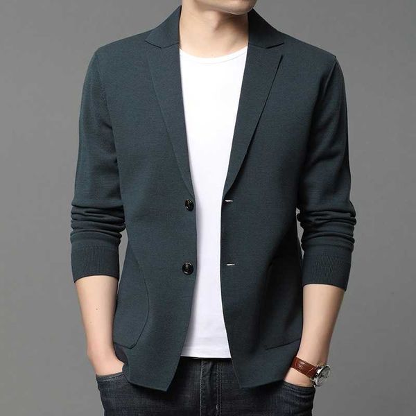 men's jackets suit men knitted coat casual 2022 new fashion stripe cardigan jacket korean solid blazer outwear male clothing casaco mas, Black;brown
men's jackets suit men knitted coat casual 2022 new fashion stripe cardigan jacket korean solid blazer outwear male clothing casaco mas, Black;brown