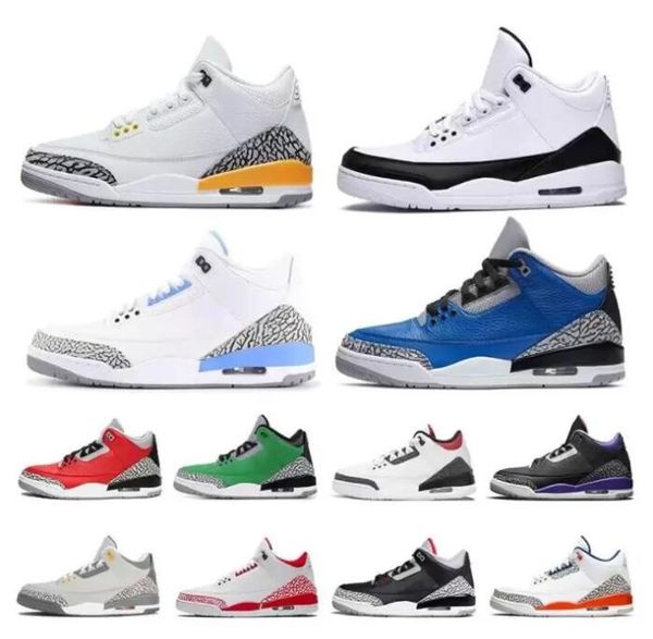 classic men basketball shoes 3s jumpman 3 cardinal red pine green racer blue cool grey hall of fame court purple laser orange mens trainers, Black
classic men basketball shoes 3s jumpman 3 cardinal red pine green racer blue cool grey hall of fame court purple laser orange mens trainers, Black