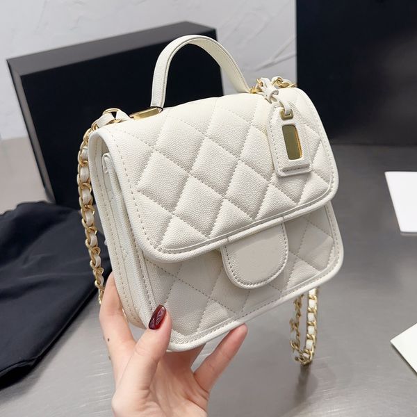 womens classic caviar quilted nameplate box bags designer real leather matelasse gold metal hardware chain with handle totes purses calfskin
womens classic caviar quilted nameplate box bags designer real leather matelasse gold metal hardware chain with handle totes purses calfskin