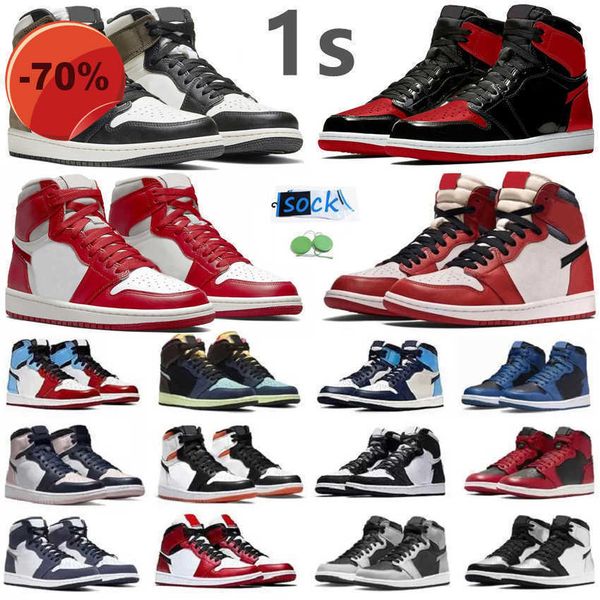 1 1s mens basketball shoes sneaker chicago reimagined bred patent dark mocha pine green rebellionaire grey fog shadow obsidian men women, Black
1 1s mens basketball shoes sneaker chicago reimagined bred patent dark mocha pine green rebellionaire grey fog shadow obsidian men women, Black