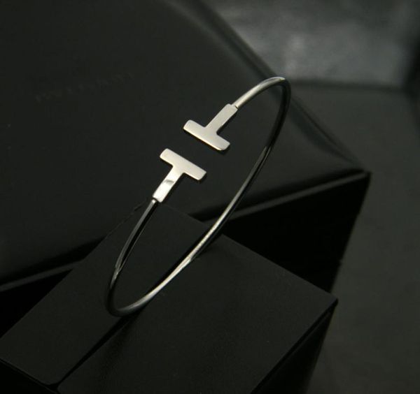 tou toso luxury stainless steel open cuff double t shaped bangle gold silver rose quality fashion women jewelry bracelets pulsera 8274608, Black
tou toso luxury stainless steel open cuff double t shaped bangle gold silver rose quality fashion women jewelry bracelets pulsera 8274608, Black