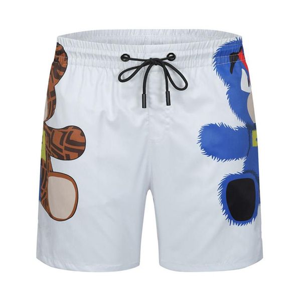2022 mens summer shorts designers board short gym mesh sportswear quick drying swimwear printing man s clothing swim beach pants a2799, White;black 
2022 mens summer shorts designers board short gym mesh sportswear quick drying swimwear printing man s clothing swim beach pants a2799, White;black
