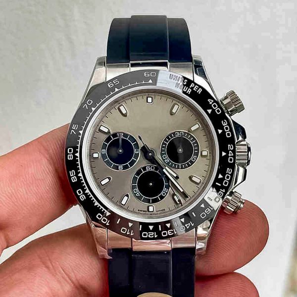 role x wristwatch cosmograph series six needle multifunctional mechanical timing watch stainless gmt reloj automatic mens luxury watches, Slivery;brown
role x wristwatch cosmograph series six needle multifunctional mechanical timing watch stainless gmt reloj automatic mens luxury watches, Slivery;brown