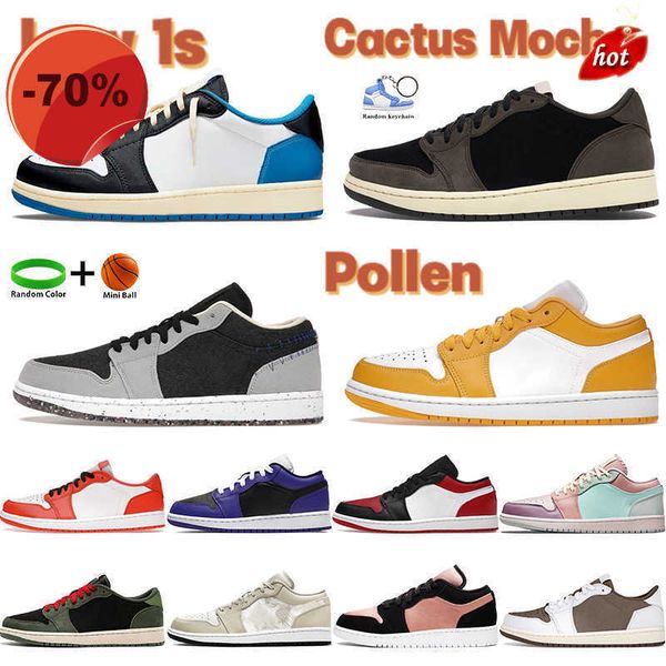 2022 low basketball shoes cactus mocha 1 1s sneakers crater black grey bred toe panda starfish fragment team red mens trainers men women
2022 low basketball shoes cactus mocha 1 1s sneakers crater black grey bred toe panda starfish fragment team red mens trainers men women