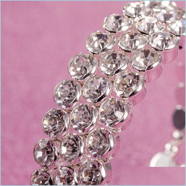 bangle bangle hand accessories zircon three layer mtilayer row drill open braceletbangle drop delivery jewelry bracelets dhojd, Black
bangle bangle hand accessories zircon three layer mtilayer row drill open braceletbangle drop delivery jewelry bracelets dhojd, Black