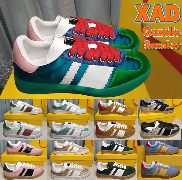 fashion xad gazelle sneaker men women casual shoes white suede white green burgundy blue silk aqua beige ebony canvas designer sneakers mens, Black
fashion xad gazelle sneaker men women casual shoes white suede white green burgundy blue silk aqua beige ebony canvas designer sneakers mens, Black