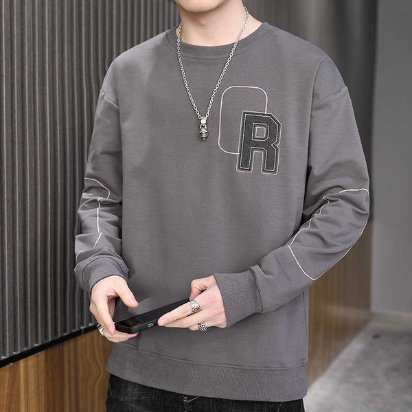 2022 and autumn new cotton sweater men's fashion brand long sleeve versatile round neck men winter, Black
2022 and autumn new cotton sweater men's fashion brand long sleeve versatile round neck men winter, Black