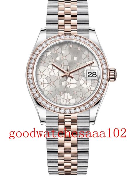 2022 new version ladies fashion wristwatches 31mm gray dial 278381 278174 279239 automatic 18k rose gold stainless steel bracelet women', Slivery;brown
2022 new version ladies fashion wristwatches 31mm gray dial 278381 278174 279239 automatic 18k rose gold stainless steel bracelet women', Slivery;brown