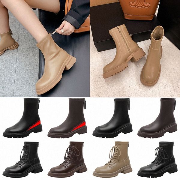 lm thick-soled martin boots women new soft leather thick heel autumn and winter women's shoes short boot single boott middle heels elas, Black
lm thick-soled martin boots women new soft leather thick heel autumn and winter women's shoes short boot single boott middle heels elas, Black