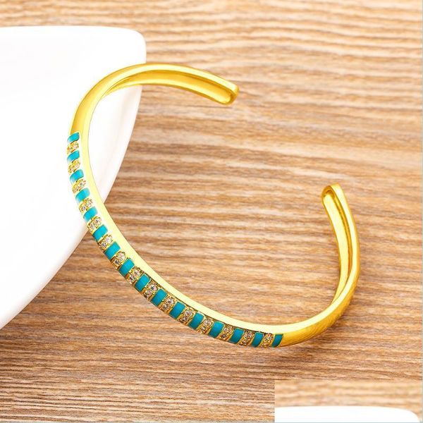 bangle bangle nidin exquisite enamel oil drop stripe shiny crystal bracelet womens creative design jewelry fashion party retro gift dhhr0, Black
bangle bangle nidin exquisite enamel oil drop stripe shiny crystal bracelet womens creative design jewelry fashion party retro gift dhhr0, Black