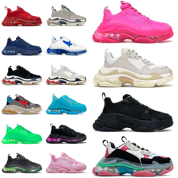 17 fw designer triple s dad shoes paris 17fw men women clear sole luxury tennis shoe trainers vintage plateforme sneakers glitter crystal bo
17 fw designer triple s dad shoes paris 17fw men women clear sole luxury tennis shoe trainers vintage plateforme sneakers glitter crystal bo