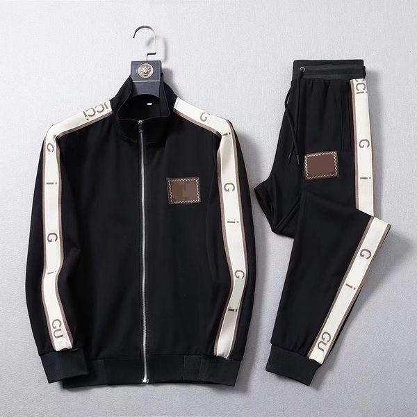 tracksuit brand designer mens sports suit twopiece longsleeved zipper letter printing embroidery fashion casual menss twopieces suits, Gray
tracksuit brand designer mens sports suit twopiece longsleeved zipper letter printing embroidery fashion casual menss twopieces suits, Gray