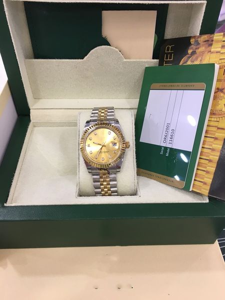 with original box 36mm president datejust 116334 sapphire glass asia 2813 movement mechanical automatic mens woman watches 28132065, Slivery;brown
with original box 36mm president datejust 116334 sapphire glass asia 2813 movement mechanical automatic mens woman watches 28132065, Slivery;brown