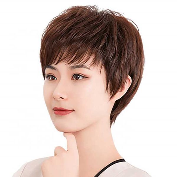 headwear accessories lacefront straight luxury machine made real human wigs capls european dark brown hair wig
headwear accessories lacefront straight luxury machine made real human wigs capls european dark brown hair wig
