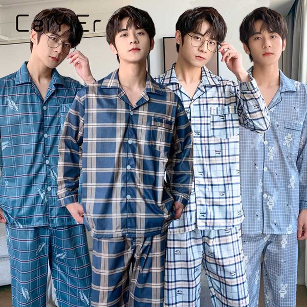 men's sleepwear caiyier striped men sleepwear long sleeve cardigan long pants nightwear male pyjama autumn winter loounge wear plus siz, Black;brown
men's sleepwear caiyier striped men sleepwear long sleeve cardigan long pants nightwear male pyjama autumn winter loounge wear plus siz, Black;brown