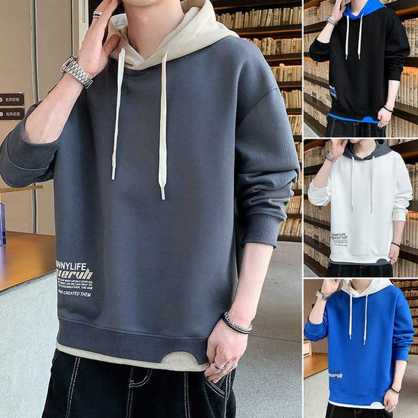 hooded men's and autumn 2022 new fashion brand loose coat casual sports men winter, Black
hooded men's and autumn 2022 new fashion brand loose coat casual sports men winter, Black
