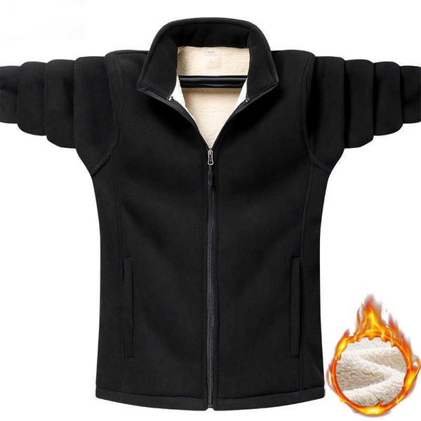 men's jackets 2022 new fleece jacket men winter thick warm outdoor coral velvet coat male brand outerwear plus size 7xl 8xl 9xl y2211, Black;brown
men's jackets 2022 new fleece jacket men winter thick warm outdoor coral velvet coat male brand outerwear plus size 7xl 8xl 9xl y2211, Black;brown