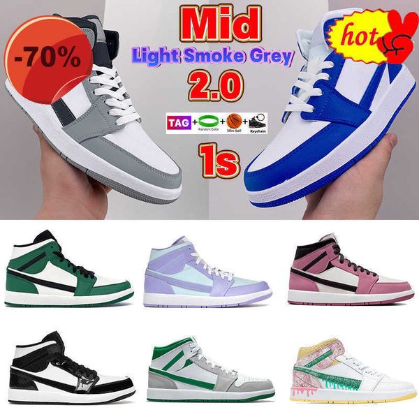 2022 basketball shoes 1 1s mid light smoke grey kentucky blue pine green berry pink barely rose mens womens chicago signal, Black
2022 basketball shoes 1 1s mid light smoke grey kentucky blue pine green berry pink barely rose mens womens chicago signal, Black