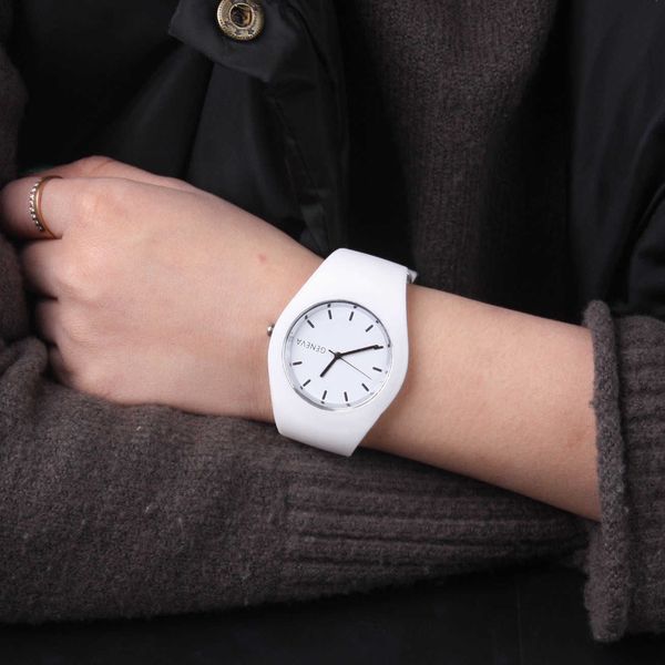 watches men watch women cream color ultra-thin fashion gift silicone strap leisure watch geneva sport wristwatch women's jelly watches, Slivery;brown
watches men watch women cream color ultra-thin fashion gift silicone strap leisure watch geneva sport wristwatch women's jelly watches, Slivery;brown