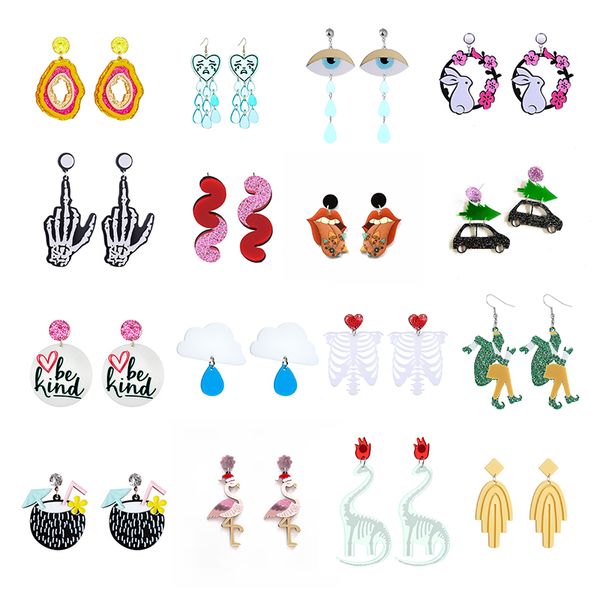 stud yaologe new nharajuku cute cartoon dinosaur rollerskat funny drop acrylic earrings for women girls des boucles d 39oreil smtfs, Golden;silver
stud yaologe new nharajuku cute cartoon dinosaur rollerskat funny drop acrylic earrings for women girls des boucles d 39oreil smtfs, Golden;silver