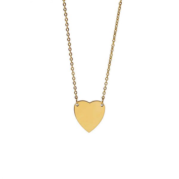 pendant necklaces designer heart necklace female stainless steel couple gold chain pendant jewelry on the neck gift for girlfriend accessori, Silver
pendant necklaces designer heart necklace female stainless steel couple gold chain pendant jewelry on the neck gift for girlfriend accessori, Silver