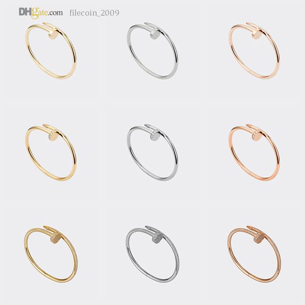 nail bracelets designer bracelet carti mens bangle for women luxury jewelry titanium steel gold-plated never fade not allergic gold/silver/r, Black
nail bracelets designer bracelet carti mens bangle for women luxury jewelry titanium steel gold-plated never fade not allergic gold/silver/r, Black