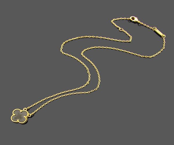 womens luxury designer necklace fashion fourleaf clover cleef pendant necklace 18k gold necklaces jewelry7231576, Silver
womens luxury designer necklace fashion fourleaf clover cleef pendant necklace 18k gold necklaces jewelry7231576, Silver