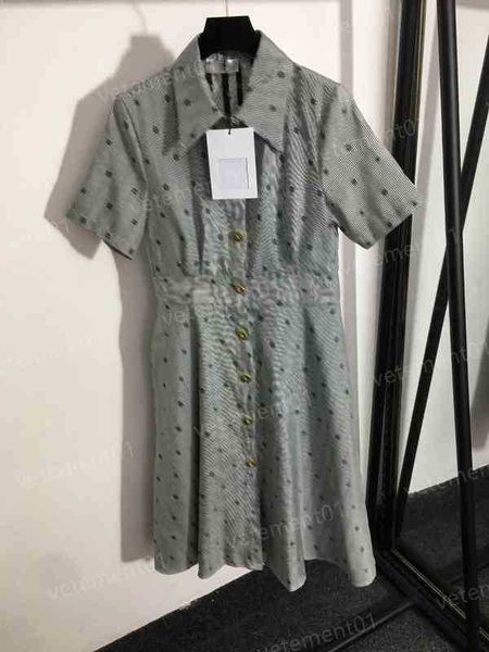 designer womens dresses brand grey studded button logo embroidered striped short sleeve shirt dress luxury casual dresses for women clothing, Black;gray
designer womens dresses brand grey studded button logo embroidered striped short sleeve shirt dress luxury casual dresses for women clothing, Black;gray