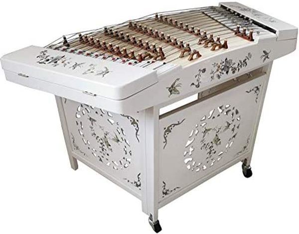 dulcimer 402 yanqin white blue and white porcelain appearance chinese string instrument guzheng
dulcimer 402 yanqin white blue and white porcelain appearance chinese string instrument guzheng