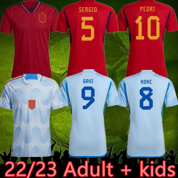 2022 spain soccer jerseys espana ansu fati asensio morata ferran gavi azpilicueta 22 23 ramos 2023 fans player version football shirts men w, Black;yellow
2022 spain soccer jerseys espana ansu fati asensio morata ferran gavi azpilicueta 22 23 ramos 2023 fans player version football shirts men w, Black;yellow