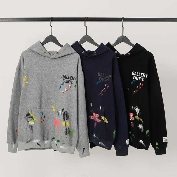 designer hoodies men women galleryy depts stylist jacket hand-painted graffiti velvet sweater hooded pullover high street loose and lovers, Black
designer hoodies men women galleryy depts stylist jacket hand-painted graffiti velvet sweater hooded pullover high street loose and lovers, Black