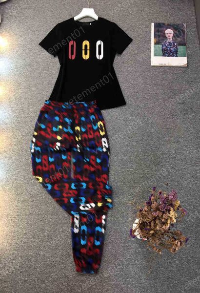 womens two piece pants girls tunic printed short-sleeved t-shirt and colorful logo trousers 2 piece sets luxury designer tracksuits women cl, White
womens two piece pants girls tunic printed short-sleeved t-shirt and colorful logo trousers 2 piece sets luxury designer tracksuits women cl, White