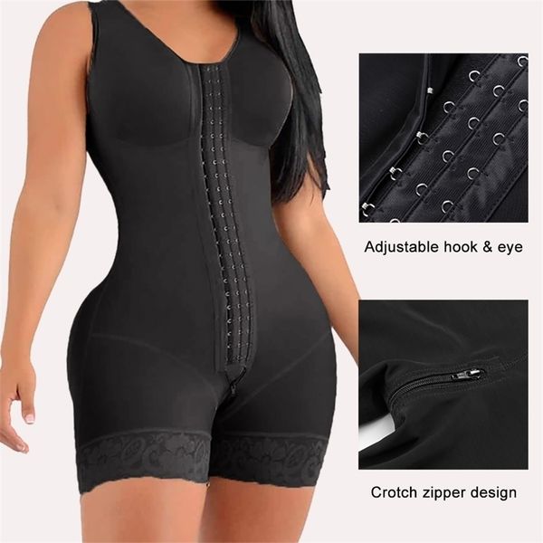 waist tummy shaper fajas colombian women's shapewear slimming skims butt lifter full body bbl control bodysuit crotch ziper design xs 2, Black;white
waist tummy shaper fajas colombian women's shapewear slimming skims butt lifter full body bbl control bodysuit crotch ziper design xs 2, Black;white
