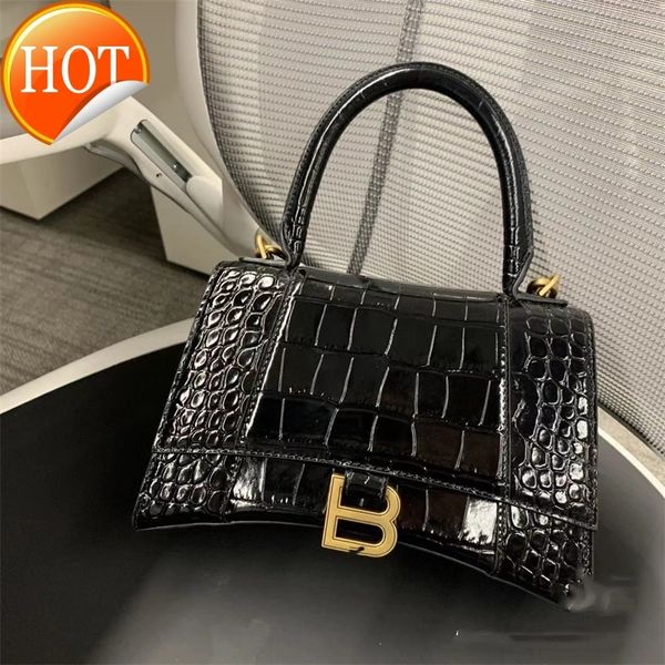 women's luxury bags designer balencige paris hourglass french high sense handbag vintage crocodile pattern single shoulder messenger fa
women's luxury bags designer balencige paris hourglass french high sense handbag vintage crocodile pattern single shoulder messenger fa