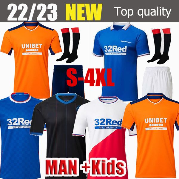 22 23 rangers fc soccer jerseys men kids kit fourth third away home kent budapest ramsey sakala glasgow 2022 2023 football shirt roofe morel, Black;yellow
22 23 rangers fc soccer jerseys men kids kit fourth third away home kent budapest ramsey sakala glasgow 2022 2023 football shirt roofe morel, Black;yellow