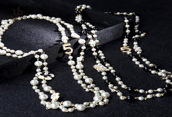 fashion luxury designer classic flower elegant bright pearl multi layer long winter sweater statement necklace for woman2128537, Black
fashion luxury designer classic flower elegant bright pearl multi layer long winter sweater statement necklace for woman2128537, Black