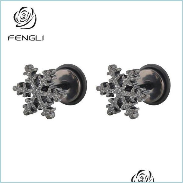 stud stud fengli 2021 fashion stainless steel earring simple snowflake versatile personality earrings for women drop delivery jewelry dhuzz, Golden;silver
stud stud fengli 2021 fashion stainless steel earring simple snowflake versatile personality earrings for women drop delivery jewelry dhuzz, Golden;silver